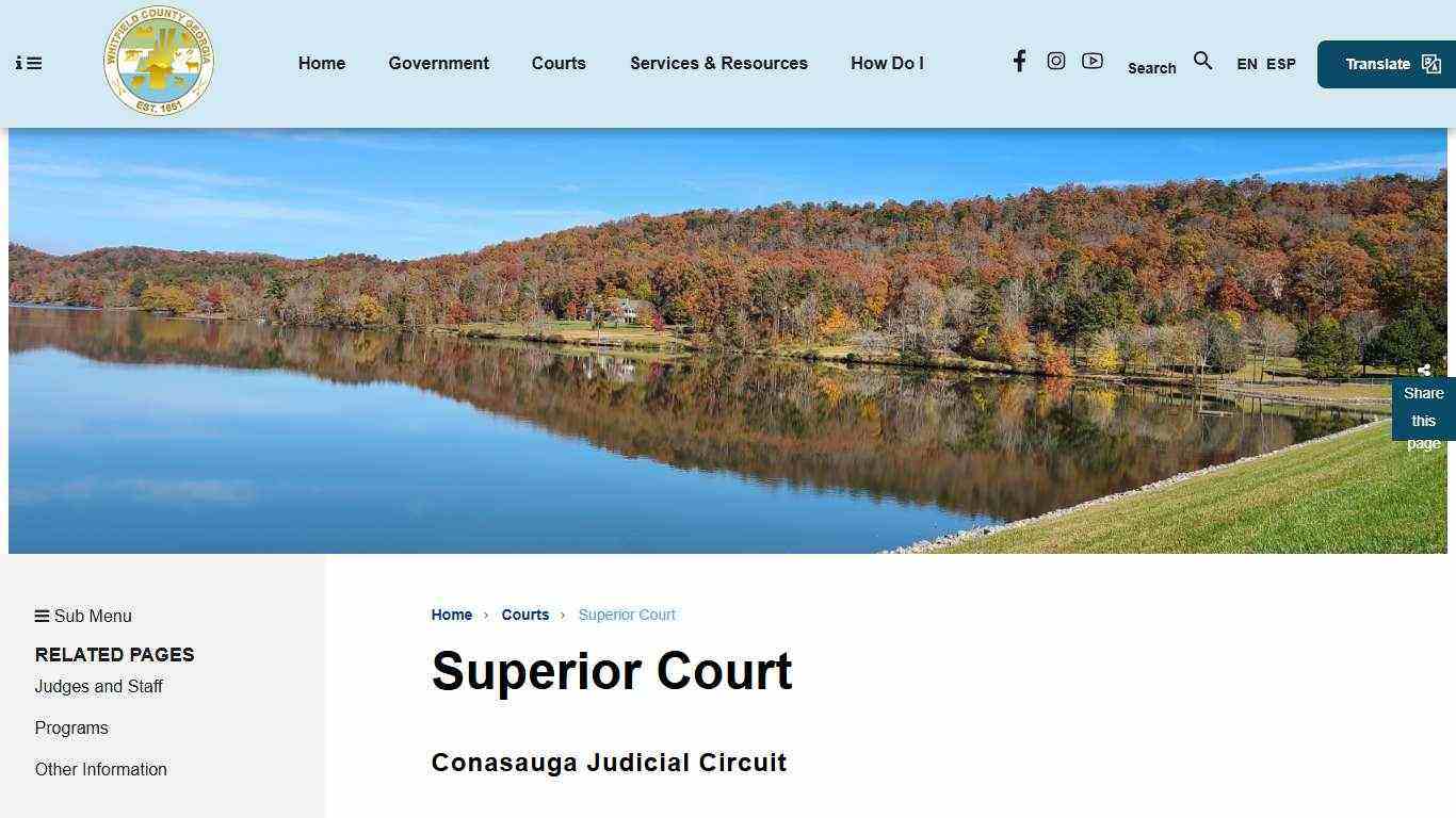 Welcome To Whitfield County, GA R2