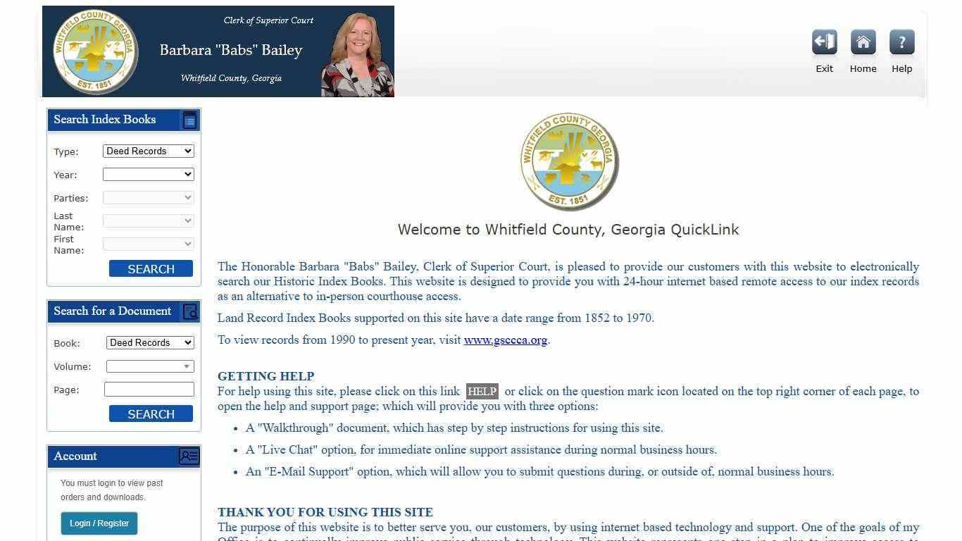 QuickLink - Whitfield County, Georgia